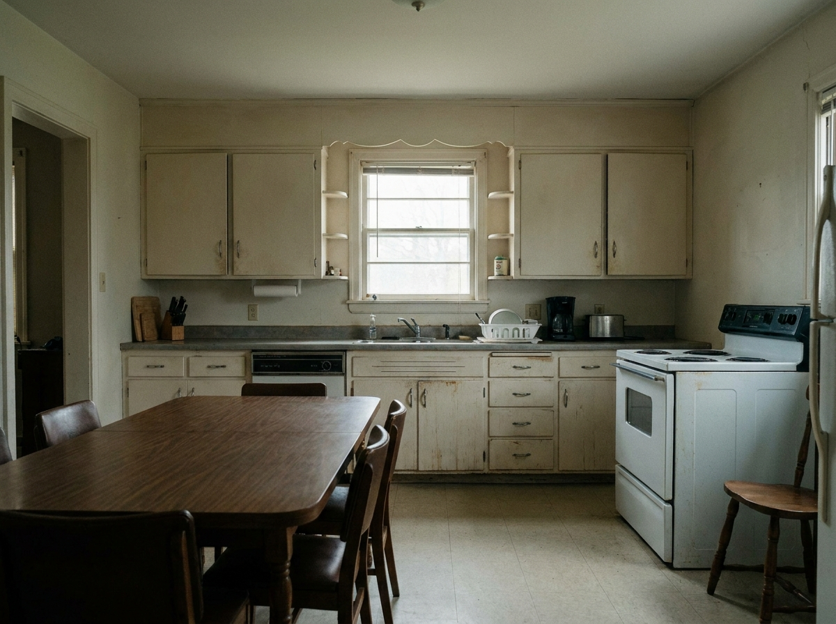 Keuken vóór renovatie