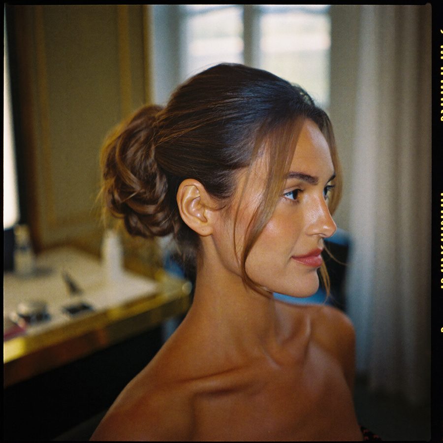 Elegante losse updo